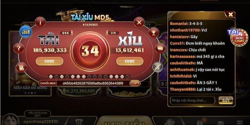 Giới thiệu về game tài xỉu MD5