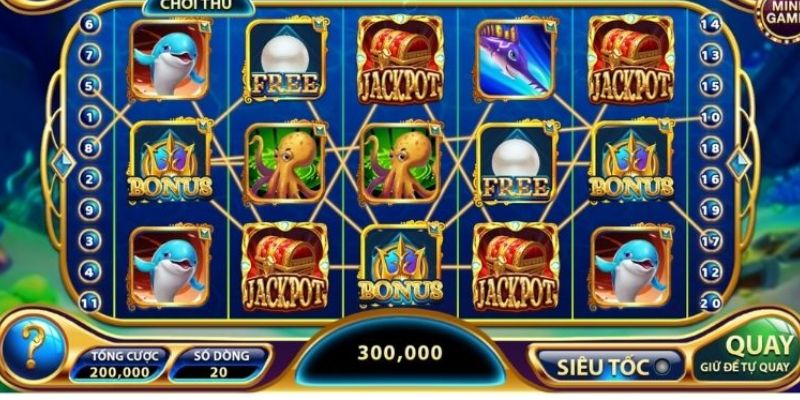 Khám phá luật chơi của slot game Thủy Cung