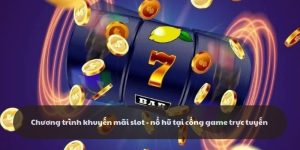Khuyến mãi slot - Nổ hũ tại cổng game hàng đầu hiện nay