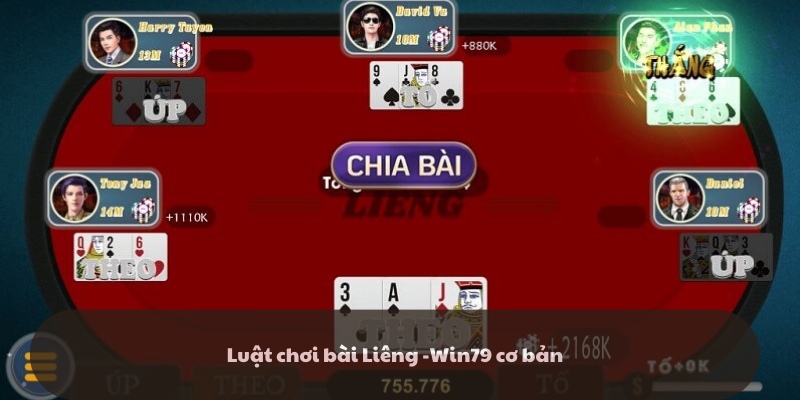 Luật chơi bài liêng - win79 cơ bản