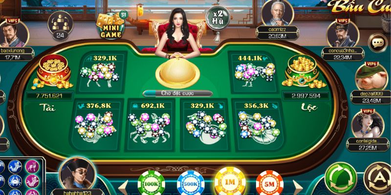 Mẹo chơi bầu cua online