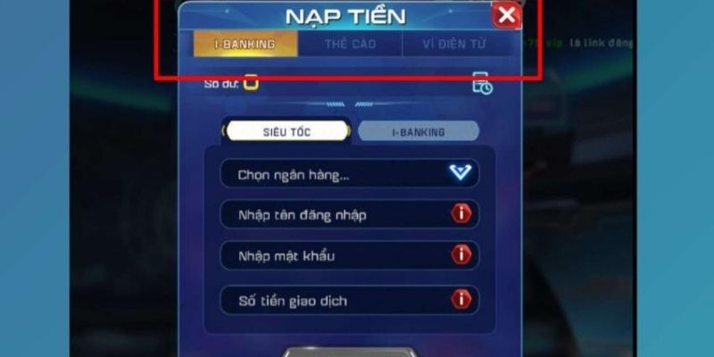 Chi tiết các hướng dẫn để anh me bet thủ có thể nạp tiền Win79