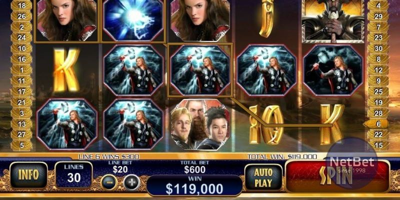 Tìm hiểu tỷ lệ trả thưởng tại Slot game Avenger